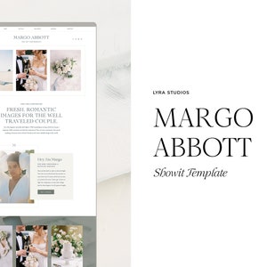 Margo Abbott - High End Showit Website Template