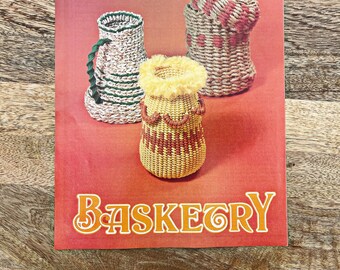 BASKETRY || Booklet || Basket Patterns || 1977