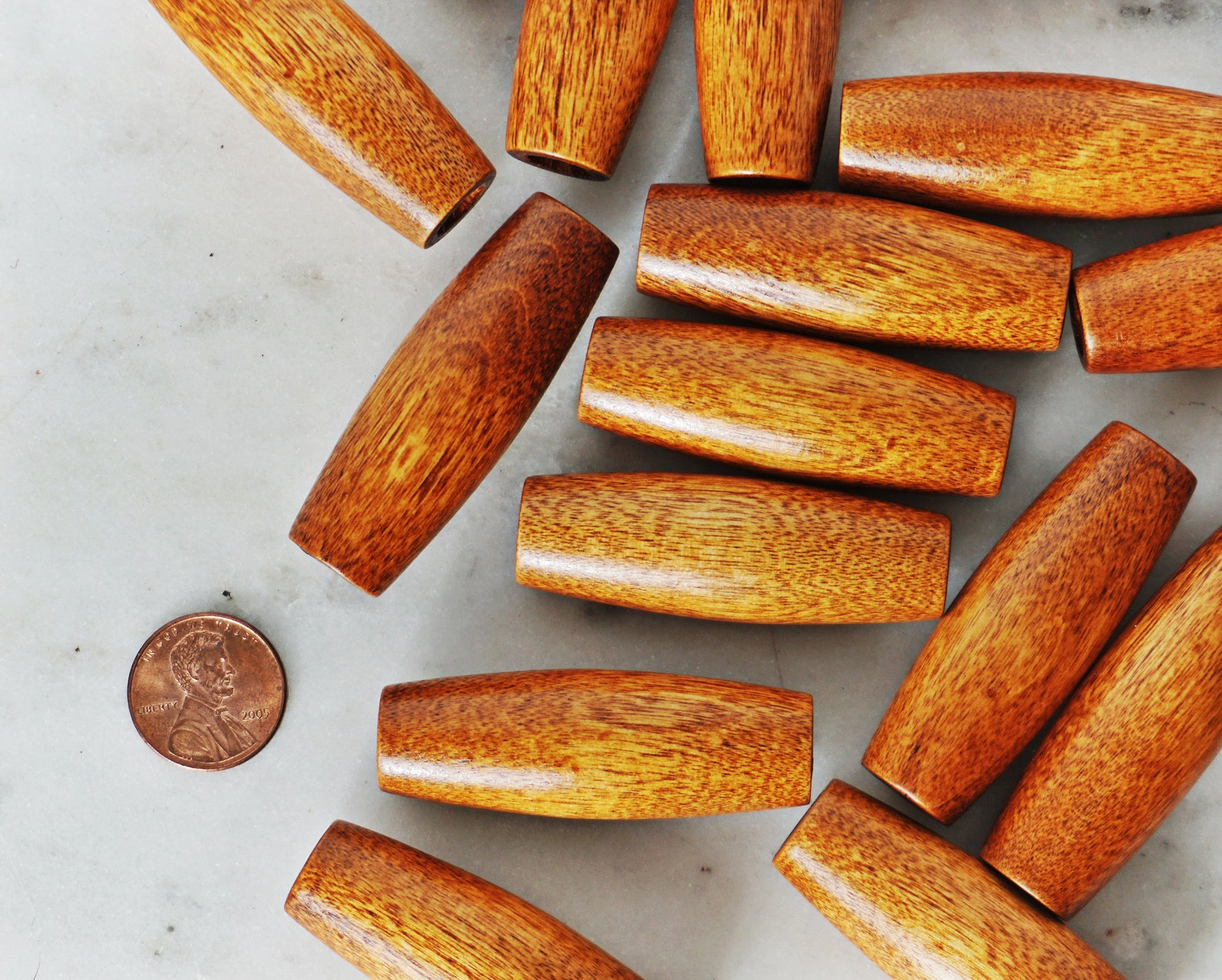 50mm LARGE MACRAME BEADS 2 inch Wooden Oval Bead Etsy