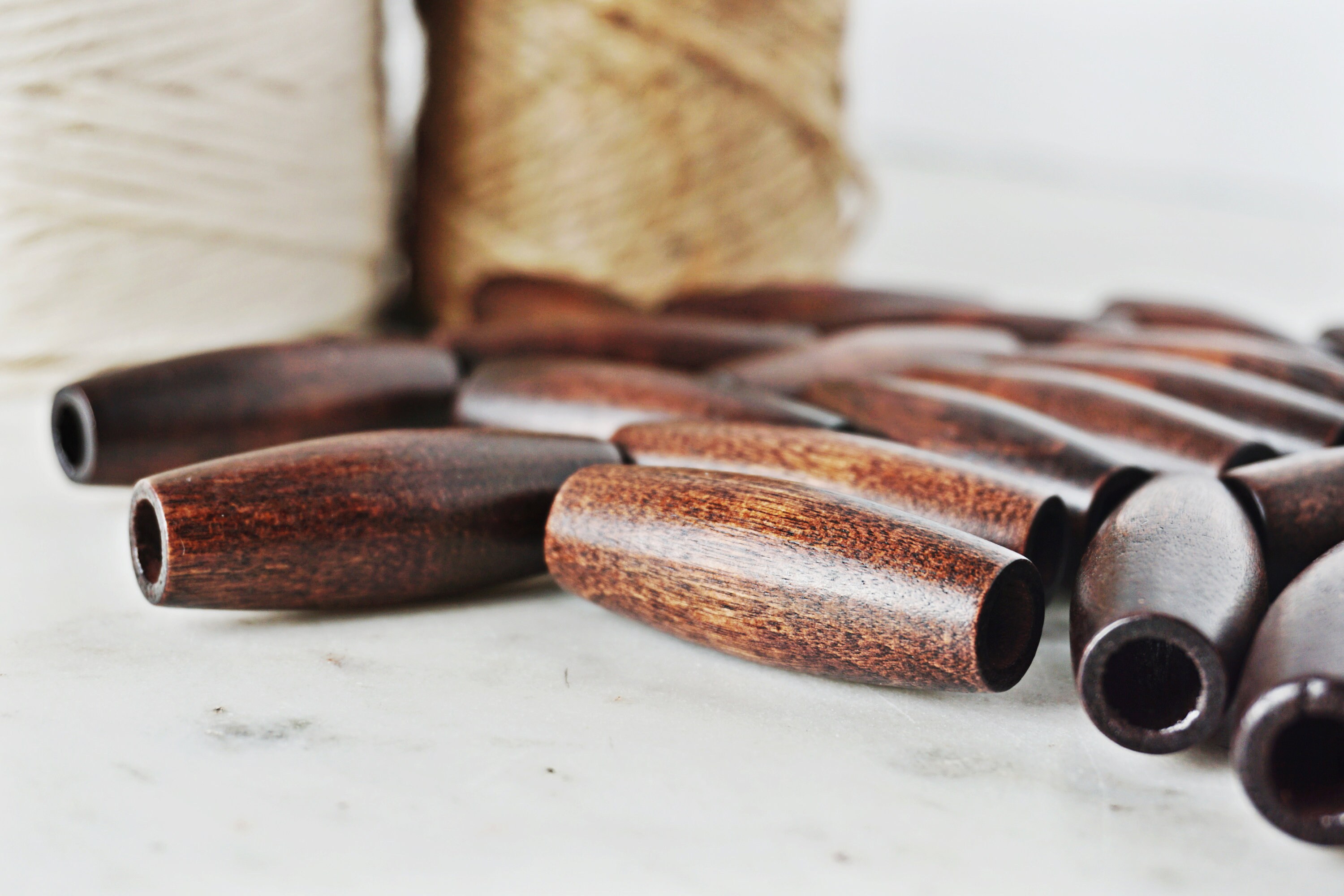 50mm EXTRA LARGE BEADS 2 inch Wooden Macrame Beads Etsy