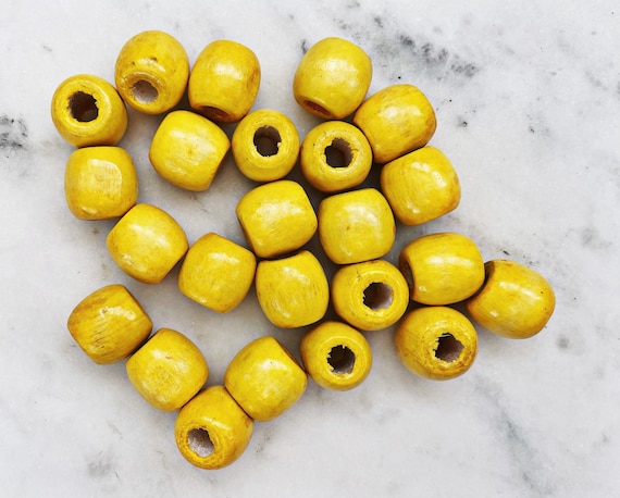 Macrame beads large hole sale