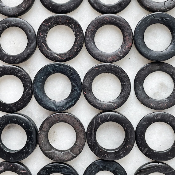 Anillo de coco negro new arrivals