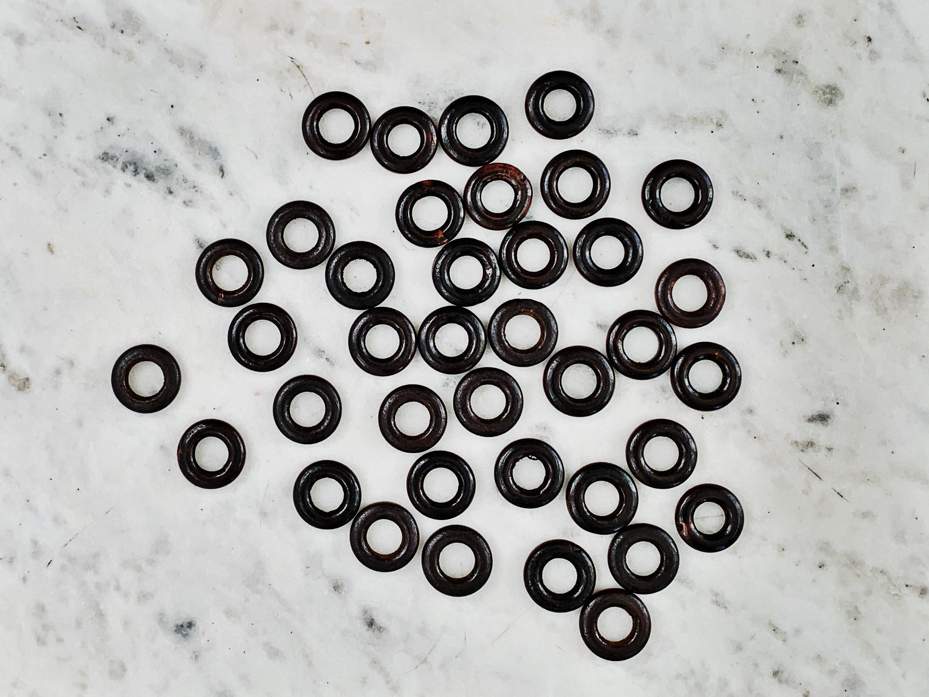 25 mm ブラウンウッドリング || 0.98 インチ || 染色木製リング - Etsy 