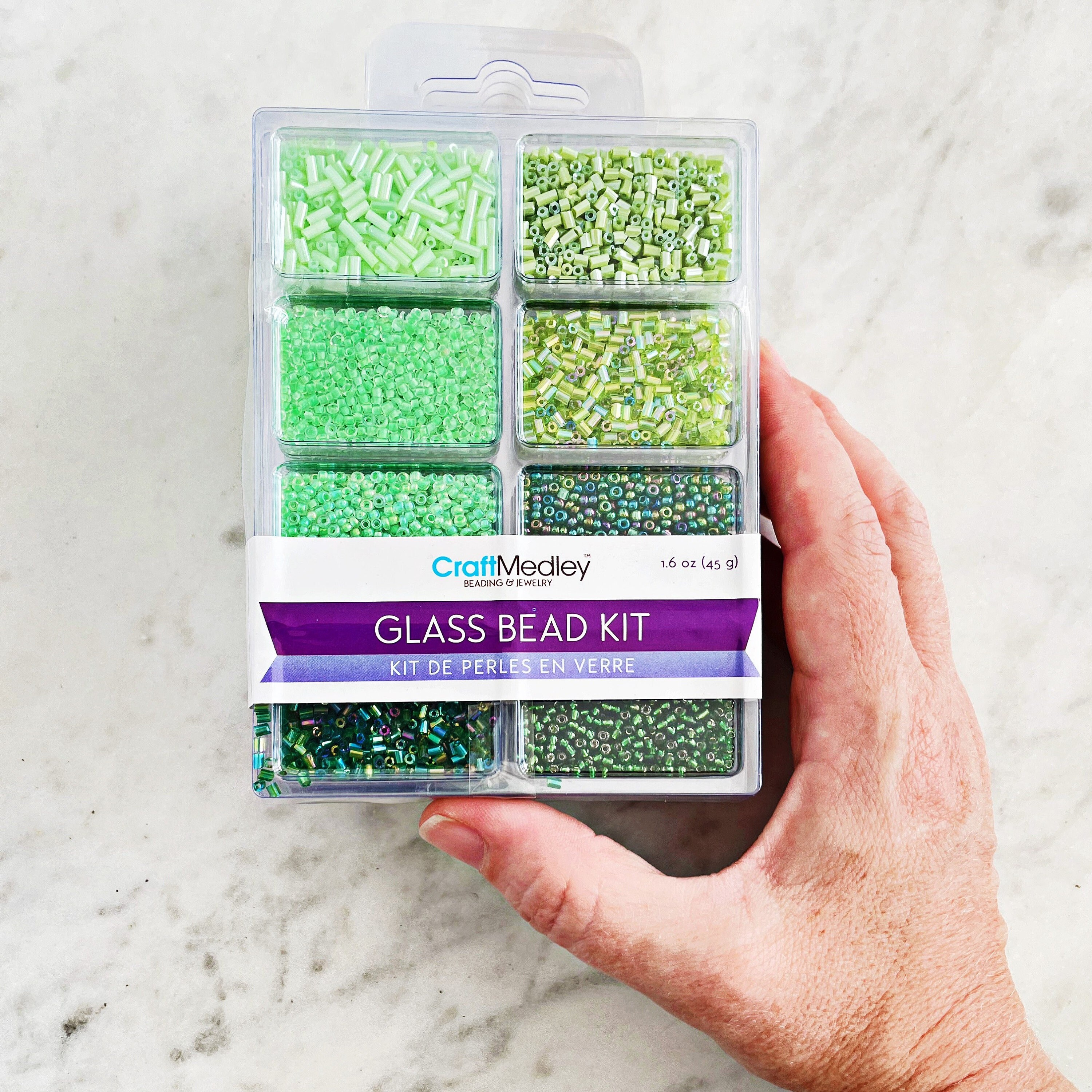 Glass Bead Kit, 45g Glass Bead Kit, 45g