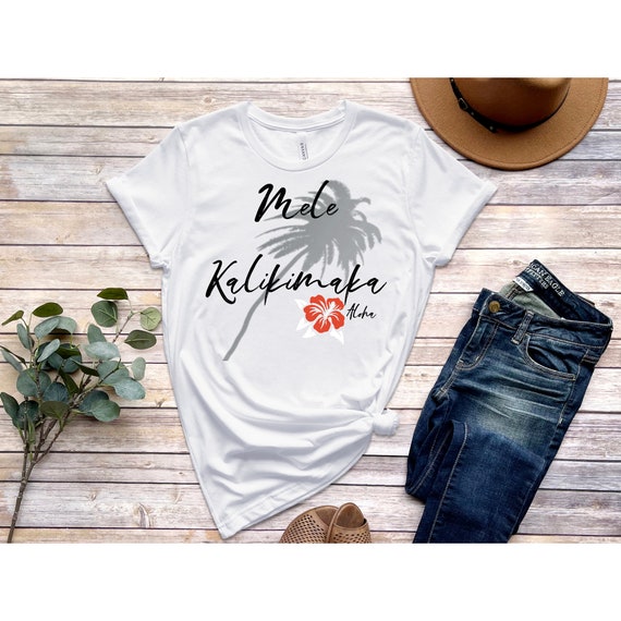 Mele Kalikimaka Tshirt Womens Holiday 