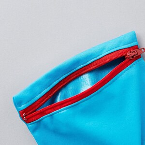 Trio personnalisé Petits sacs réutilisables pour collation Reusable snack and sandwich zipper bags image 5