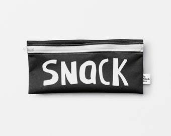 SPECIAL EDITION / SNACK ~ Reusable bag for sandwich and snack ~ Pita ~ Reusable snack and sandwich zipper bags