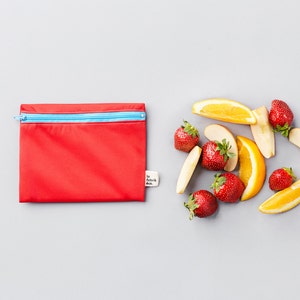 Trio Montagne Reusable sandwich and snack bags Reusable snack and sandwich zipper bags image 3