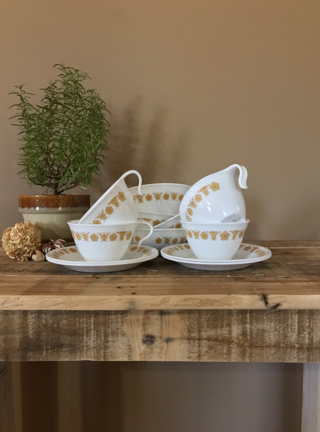 Vintage Cup and Saucer Set / Demittase Cup Set / Vintage Etsy