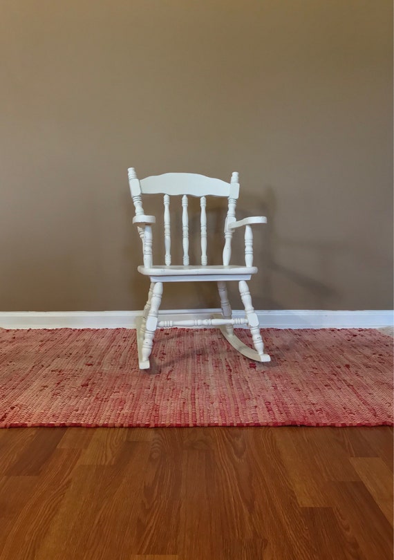 vintage kids rocking chair