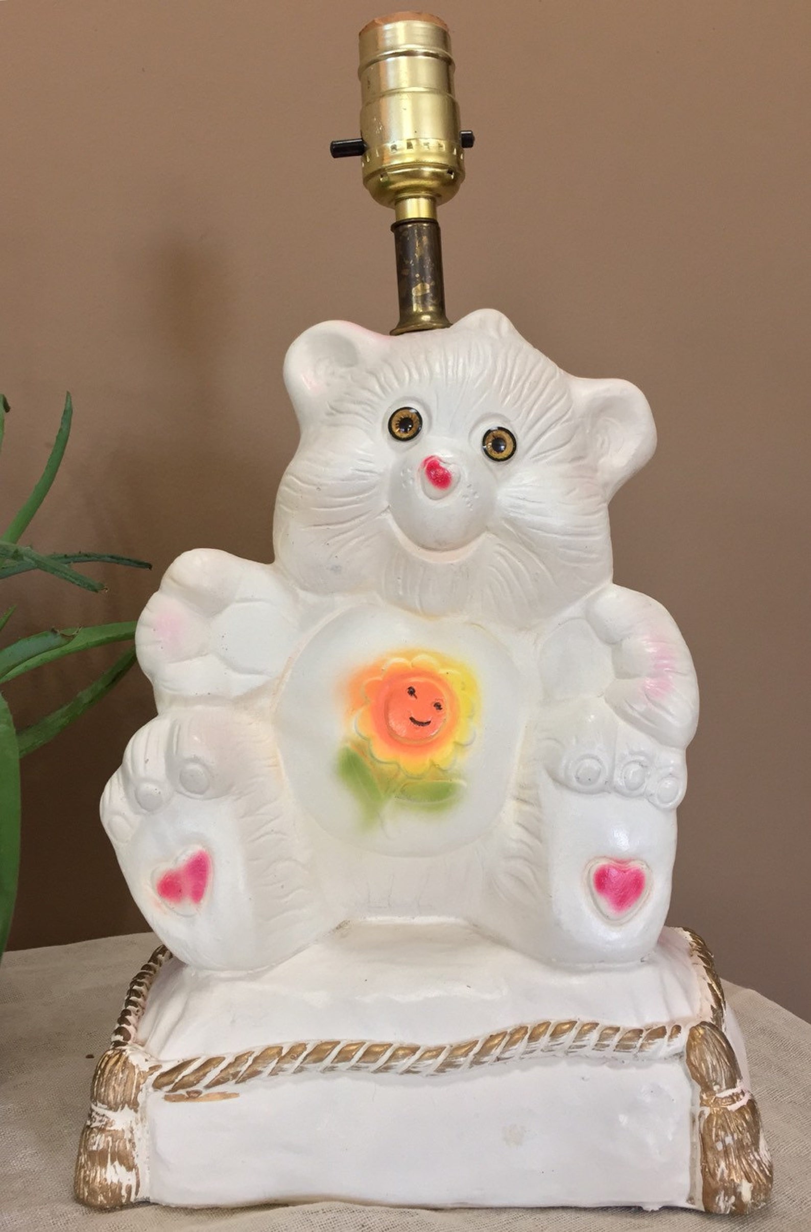 Vintage Nursery Lamps / Vintage Teddy Bear Lamps / Pair of Etsy