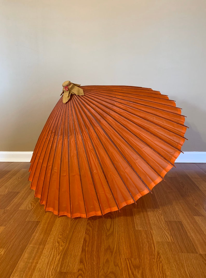 Paraguas chino antiguo Sombrilla asiática / Parasol de tamaño Etsy