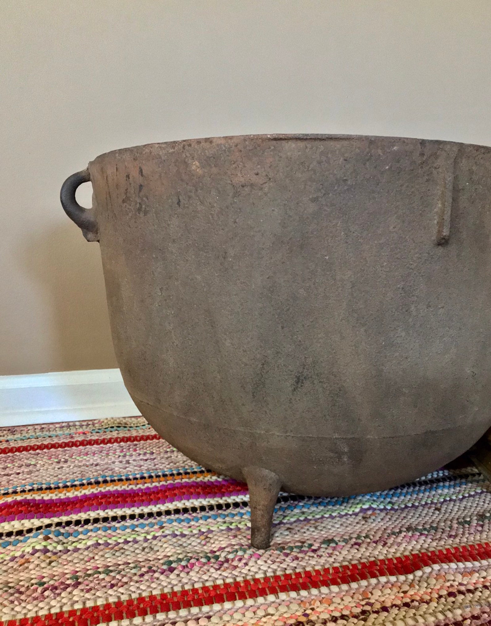 No 20 Cast Iron Cauldron / Antique Cauldron / Black Cast Iron Etsy