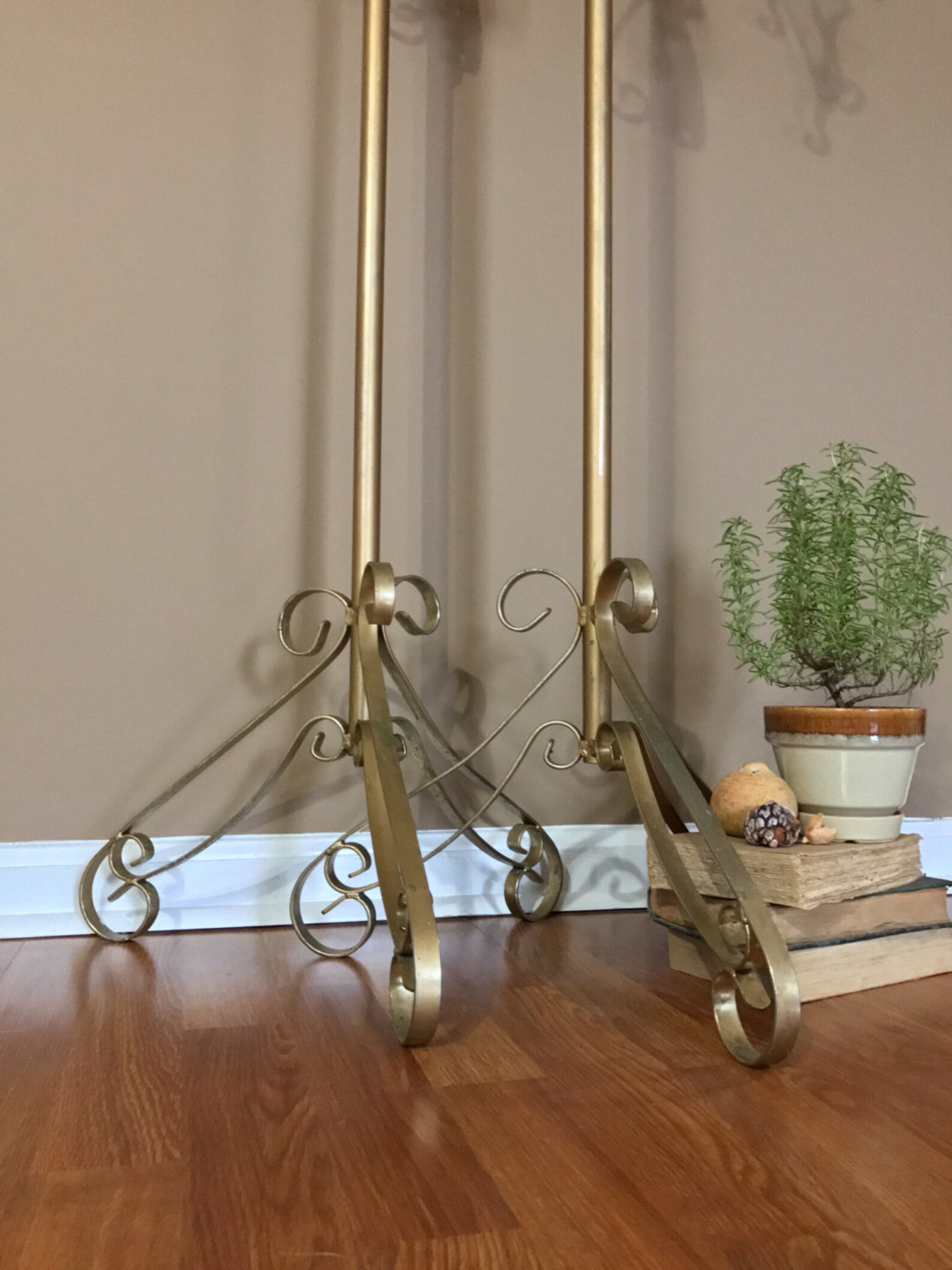 Vintage Floor Candelabra/Pair of Candelabra/Tall Etsy