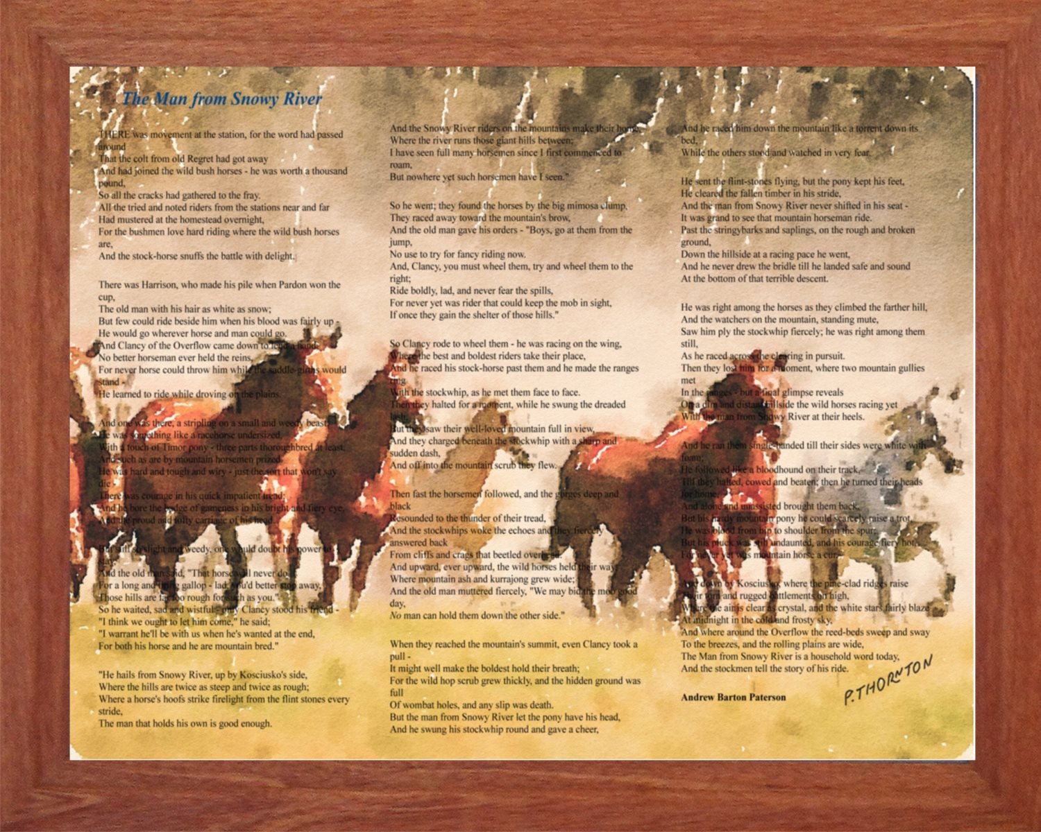 The Man From Snowy River