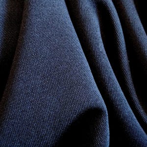 Black silk jersey knit