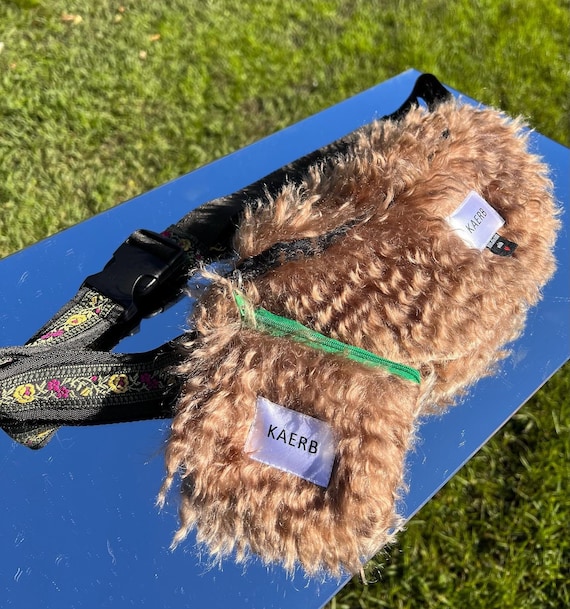 Handmade Fluffy Vintage Mohair Soft Wool Bum Bag Fanny Pack Festival Bag Etsy UK