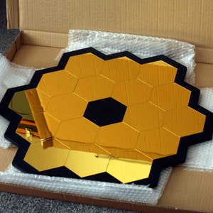 Large James Webb Space Telescope Wall Art, Handmade Limited Edition 600mm