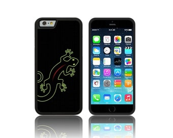 Green Gecko Silicone Case for Apple iPhone 5,5s,5c,6 & 6+ TPU Gel Cover