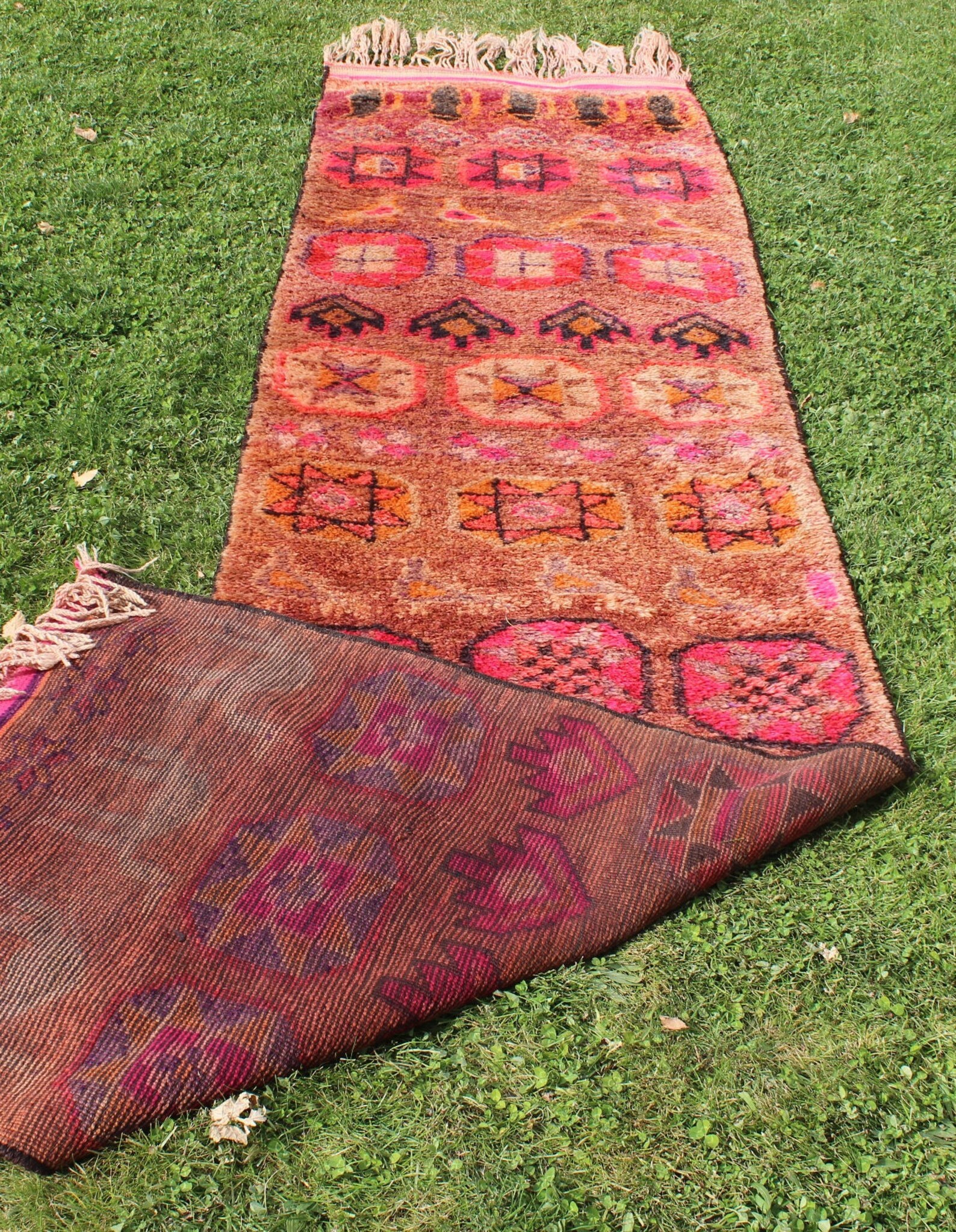 12x3 Vintage Tribal Runner Rug Herki Runner Rug Handmade Etsy