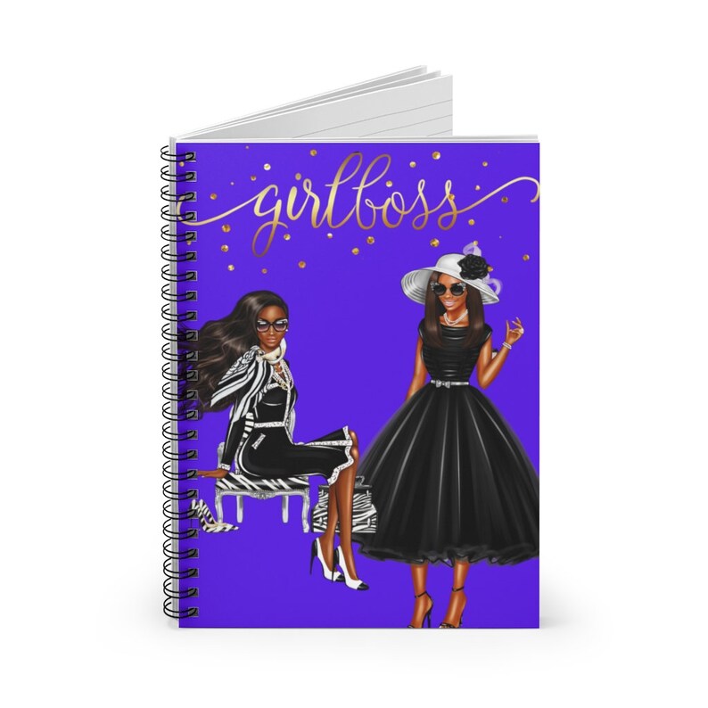 Girl Boss Spiral Notebook Girl Boss Journal Professional Etsy