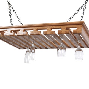 Ceiling Hanging Wine Glass Rack - Etsy