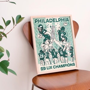 Eagles SB LIX Champions Print