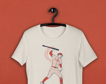 Hoskins Bat Spike Unisex t-shirt