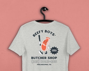 Beefy Boys' Butcher Shop Unisex t-shirt