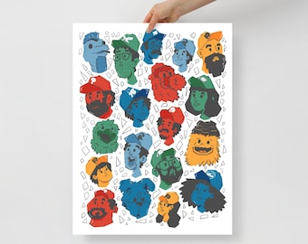 Philly Sports Fans Print