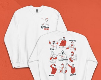 Bedlam at the Bank Unisex Sweatshirt