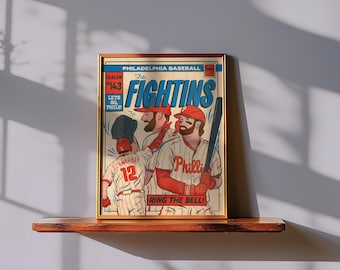 The Fightins - Season 143 Comic Cover Print
