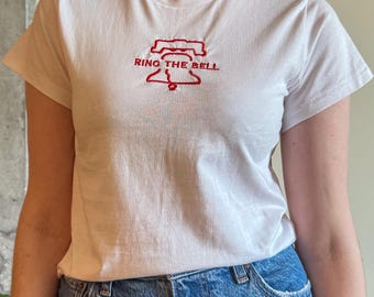 RTB Embroidered Women’s High-Waisted Tee