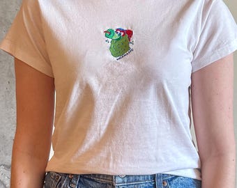 Phanatic Embroidery Women’s High-Waisted Tee