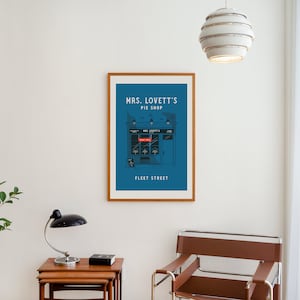 Mrs. Lovetts Pie Shop - Storefront Digital Print