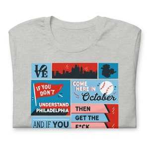 Get The F*ck Outta Philly Unisex t-shirt