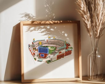 Citizens Bank Park Ballpark Print