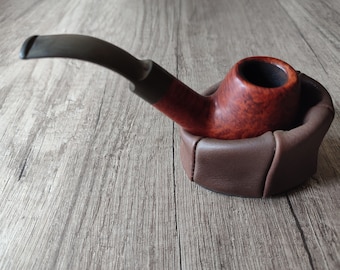 Pipe à tabac avec support, vintage