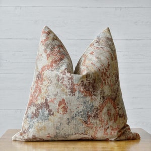 Rust Vintage Mist Pillow Cover