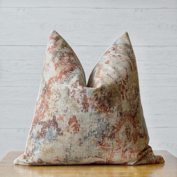Rust Pillow Cover Etsy
