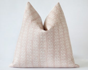 Blush Branched Pillow Cover