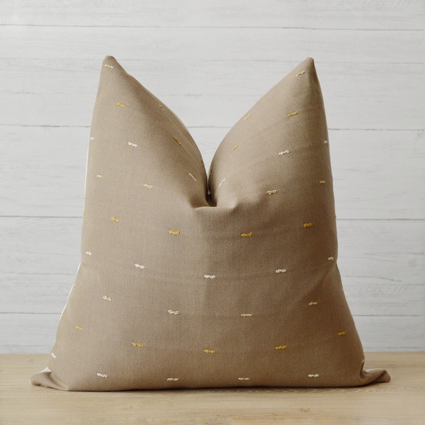 Taupe Pillows Etsy