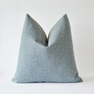 Blue Fawn Pillow Cover