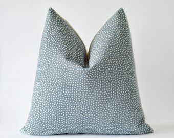 Blue Fawn Pillow Cover