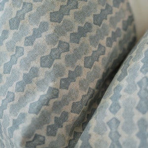 Jalin Blue Pillow Cover image 3