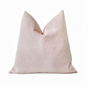Pink Chenille Pillow Cover