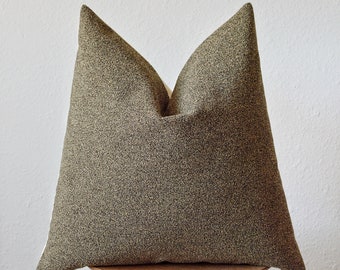 Black Pepper Textured Pillow Cover