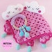 CLOUD - RATTLE - SECURITYBLANKET, pdf Pattern, amigurmi, crochet