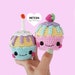 Cupcakes PDF Pattern, amigurumi, crochet 