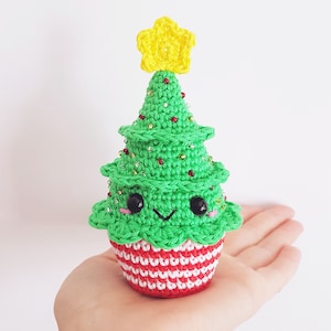 Christmas Cupcakes PDF Pattern, crochet, amigurumi image 3